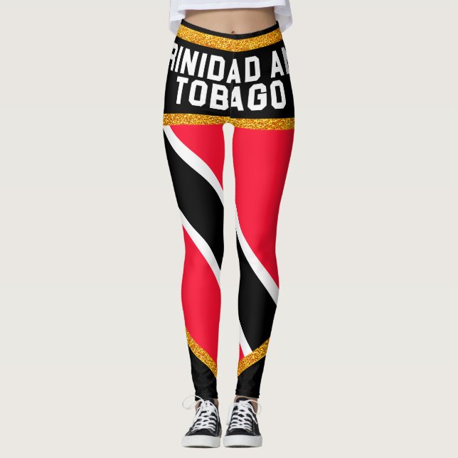 Trinidad and Tobago Flag Leggings (Front)