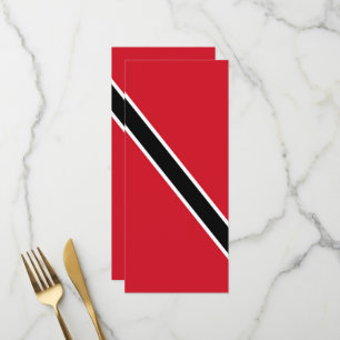 Trinidad and Tobago flag Menu