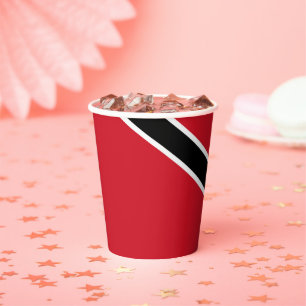 Trinidad and Tobago flag Paper Cups
