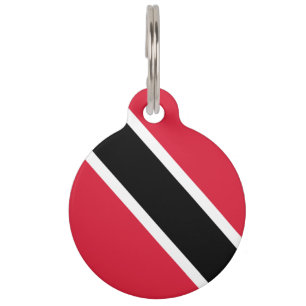 Trinidad and Tobago flag Pet Tag