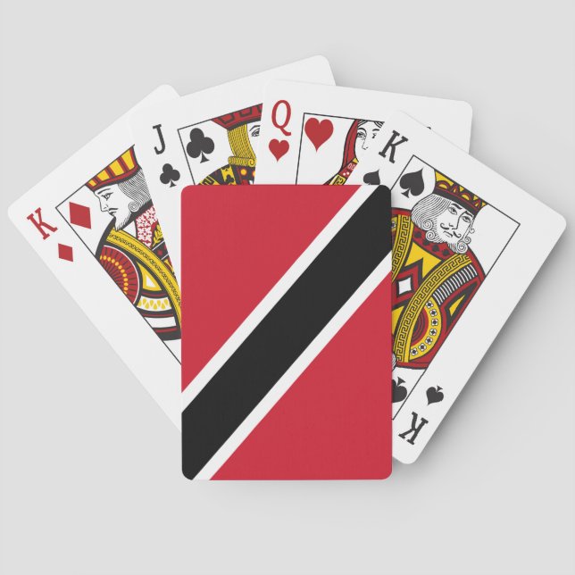 Trinidad and Tobago Flag Playing Cards (Back)