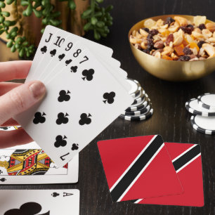 Trinidad and Tobago flag Playing Cards