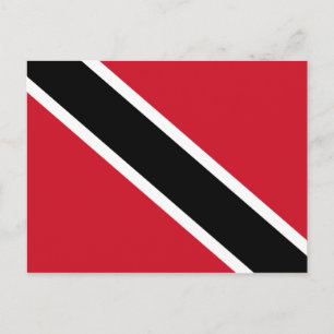 Trinidad and Tobago Flag Postcard