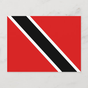 Trinidad and Tobago Flag Postcard