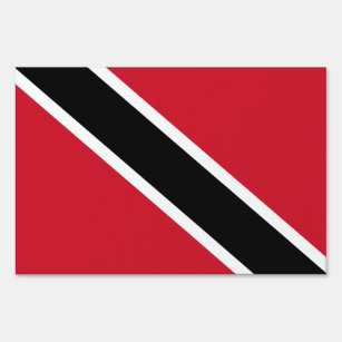 Trinidad and Tobago Flag Sign