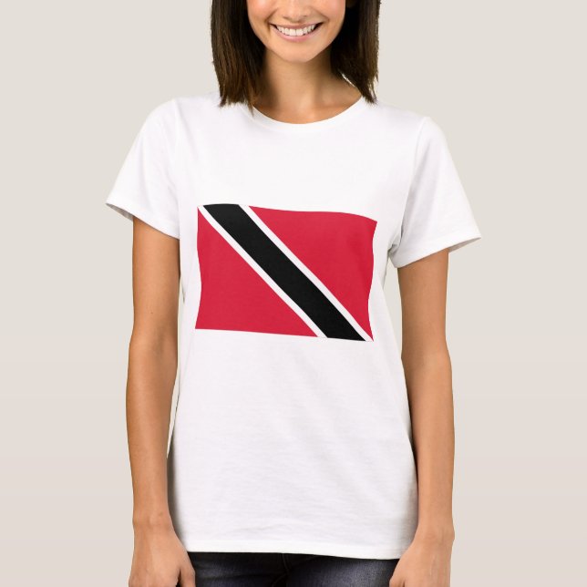Trinidad and Tobago Flag T-Shirt (Front)