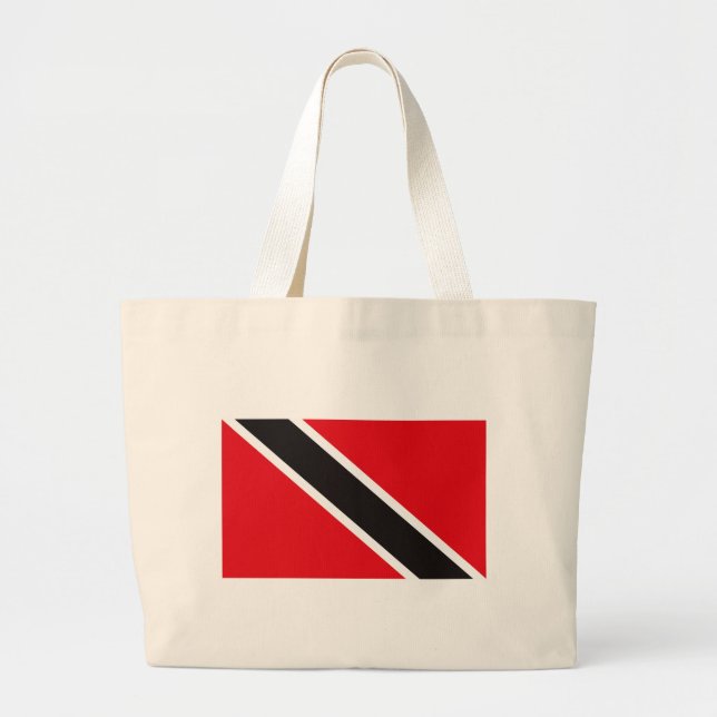 Trinidad and Tobago Flag Tote Bag (Front)