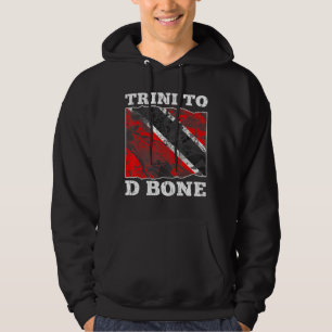 Trinidad and Tobago Flag  Trini To D Bone Hoodie