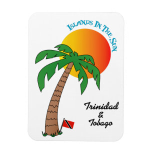 Trinidad and Tobago Islands In The Sun Magnet