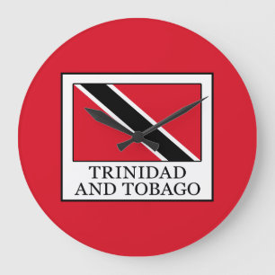 Trinidad and Tobago Large Clock