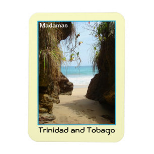 Trinidad and Tobago Madamas Beach Magnet