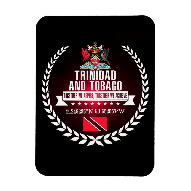 Trinidad and Tobago Magnet (Vertical)