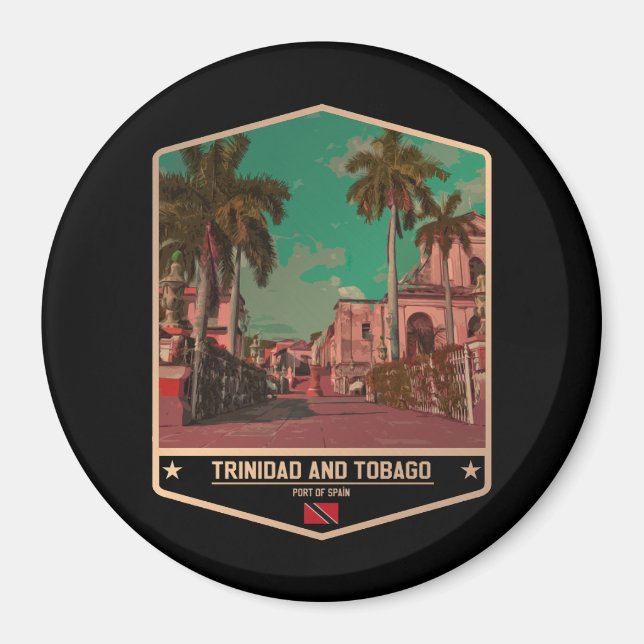 Trinidad and Tobago Magnet (Front)
