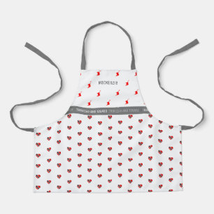 Trinidad and Tobago Map & Flag with Name Apron