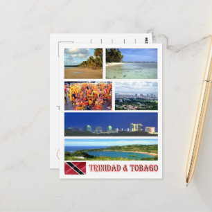 Trinidad and Tobago - Mosaic - Postcard