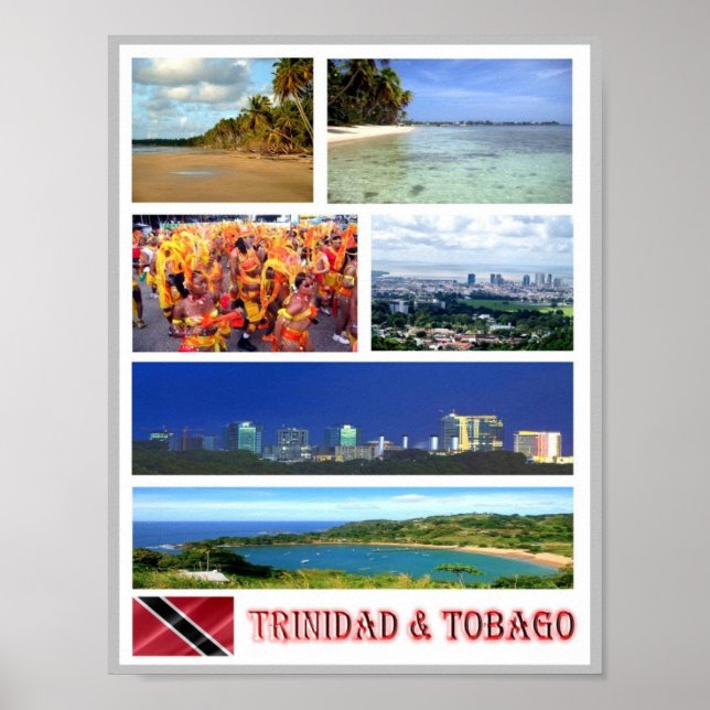 Trinidad and Tobago - Mosaic - Poster (Front)