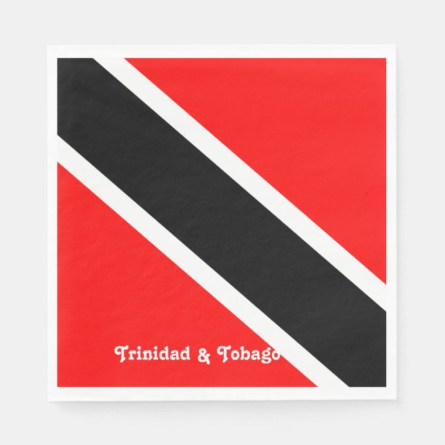 Trinidad and Tobago Napkin (Front)
