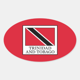 Trinidad and Tobago Oval Sticker