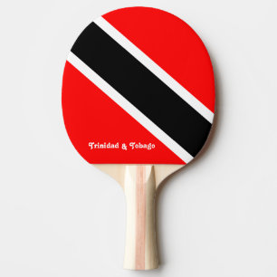 Trinidad and Tobago Ping Pong Paddle