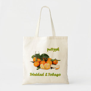 Trinidad and Tobago Puttygal Fruits Tote Bag