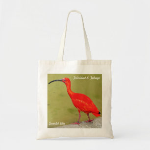 Trinidad and Tobago Red Scarlet Ibis Tote Bag