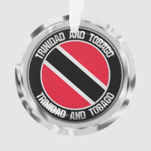Trinidad and Tobago  Round Emblem Ornament