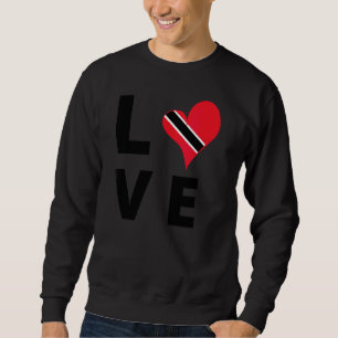 Trinidad And Tobago Sayings Trini Pride Flag Dna Sweatshirt