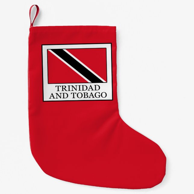 Trinidad and Tobago Small Christmas Stocking (Front)