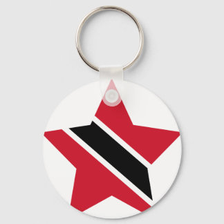 Trinidad+and+Tobago Star Key Ring