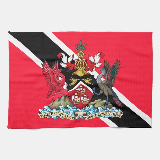 Trinidad and Tobago Tea Towel (Horizontal)