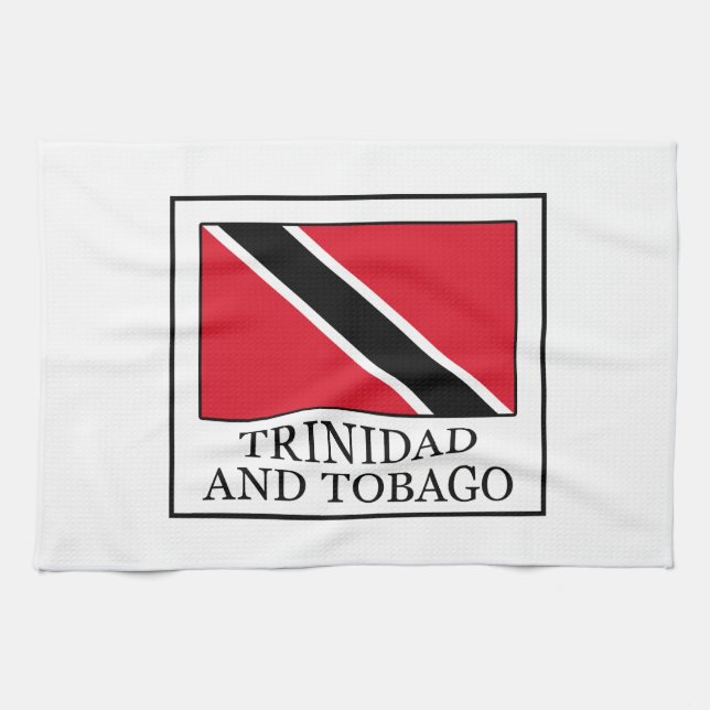 Trinidad and Tobago Tea Towel (Horizontal)
