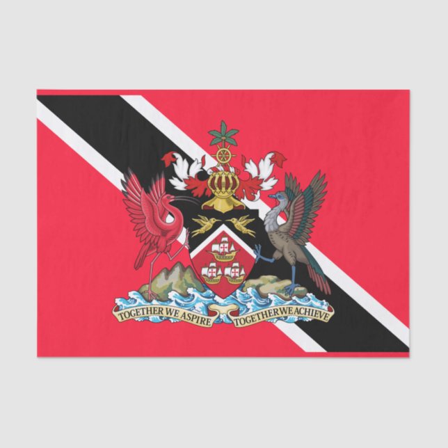 Trinidad and Tobago Tissue Paper (Front)