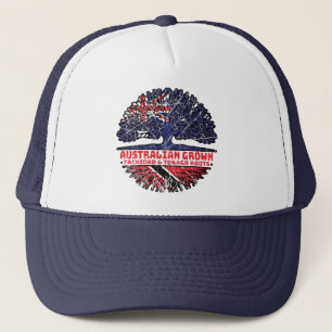 Trinidad and Tobago Trinidadian Australian Trucker Hat