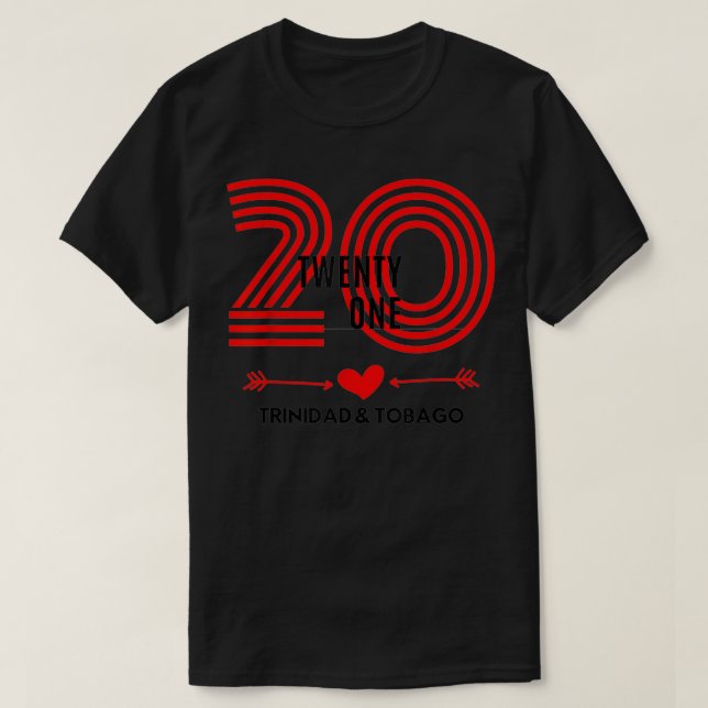 Trinidad Clothing Trinidad Independence Trinidad  T-Shirt (Design Front)
