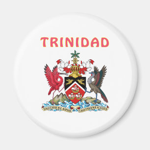 Trinidad Coat Of Arms Magnet