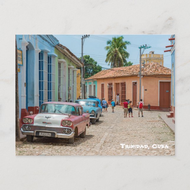 Trinidad Colonial Village, Cuba, Postcard (Front)