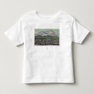 Trinidad, Colorado - Fisher's Peak and City Toddler T-Shirt