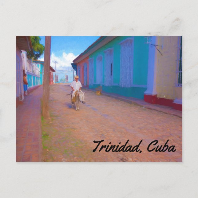 Trinidad Cuba postcard (Front)