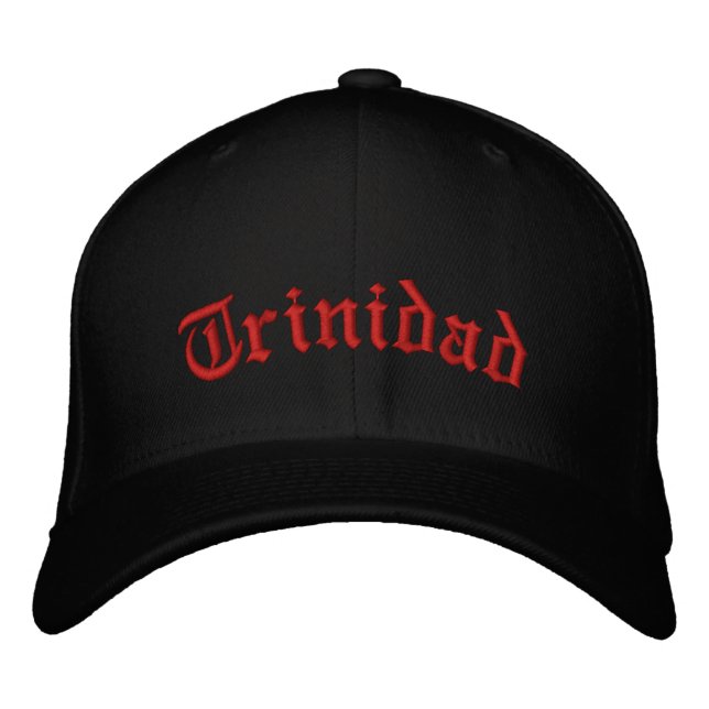 Trinidad Embroidered Hat (Front)