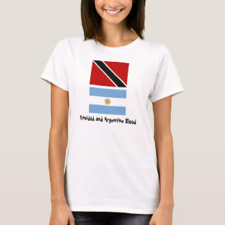 Trinidad_flag, Argentina_flag, Trinidad and Arg... T-Shirt