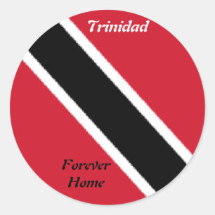 Trinidad flag stickers