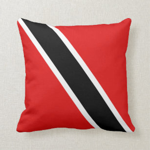 Trinidad Flag x Flag Pillow