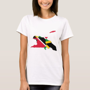 Trinidad Jamaica design - Map T-Shirt