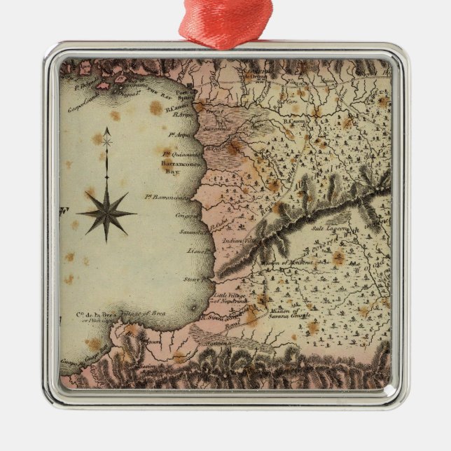 Trinidad Metal Tree Decoration (Front)