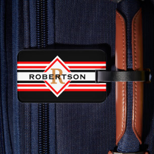 Trinidad / Monogram / Intitial / Name Luggage Tag