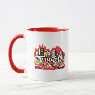 Trinidad Mug   Caribbean Flag   Trinidad gift