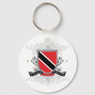 Trinidad Shield Key Ring