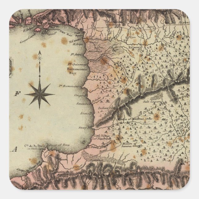 Trinidad Square Sticker (Front)