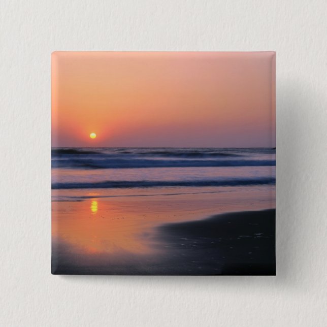 Trinidad State Beach, California. USA. Sea 2 15 Cm Square Badge (Front)