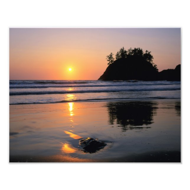 Trinidad State Beach, California. USA. Sea Photo Print (Front)